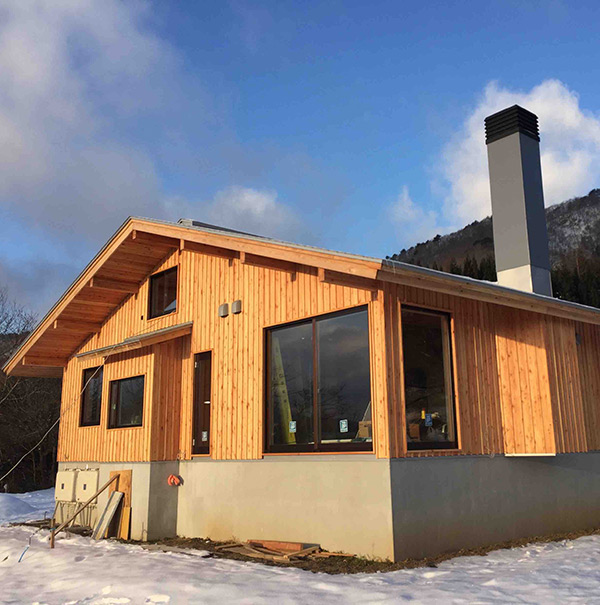 熱の倉庫という考え方の“ヒートバッテリーを設置した岩手県の住宅